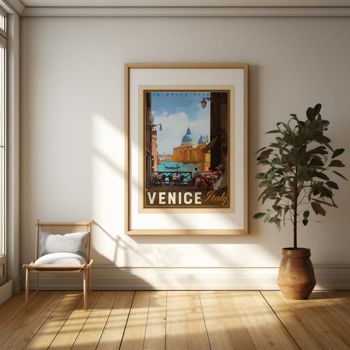 Venice Art Print Venezia Italy Art Print Travel Gift Travel Poster Venice City Print Venice Travel Poster Venice - Image 4