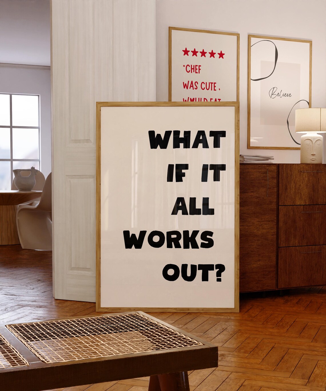 What If It All Works Out, Dorm Room Decor
