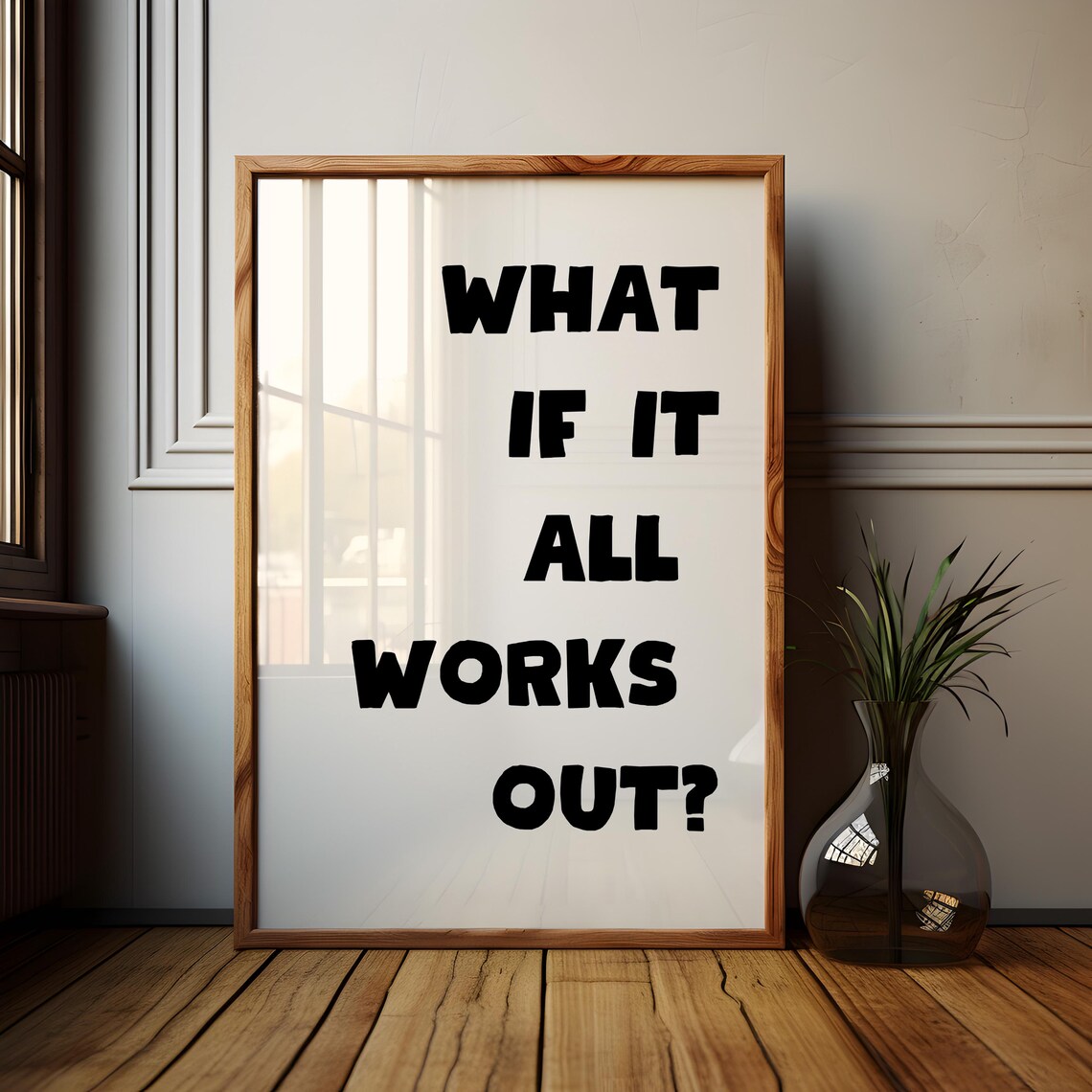 What If It All Works Out, Dorm Room Decor - Image 2