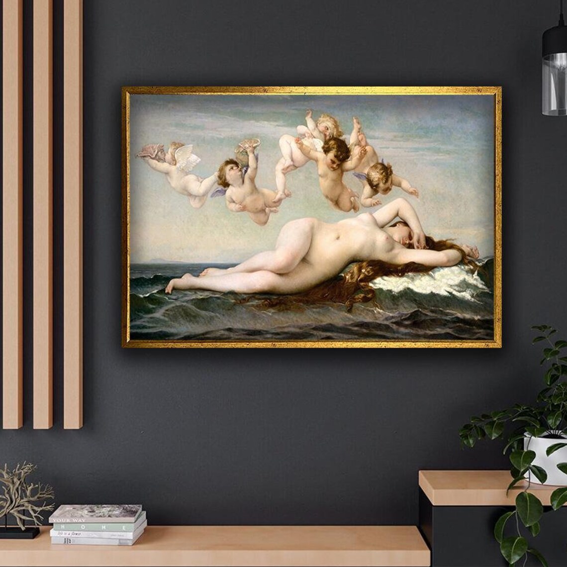 Alexandre Cabanel The Birth of Venus Classic Mythology Art Print