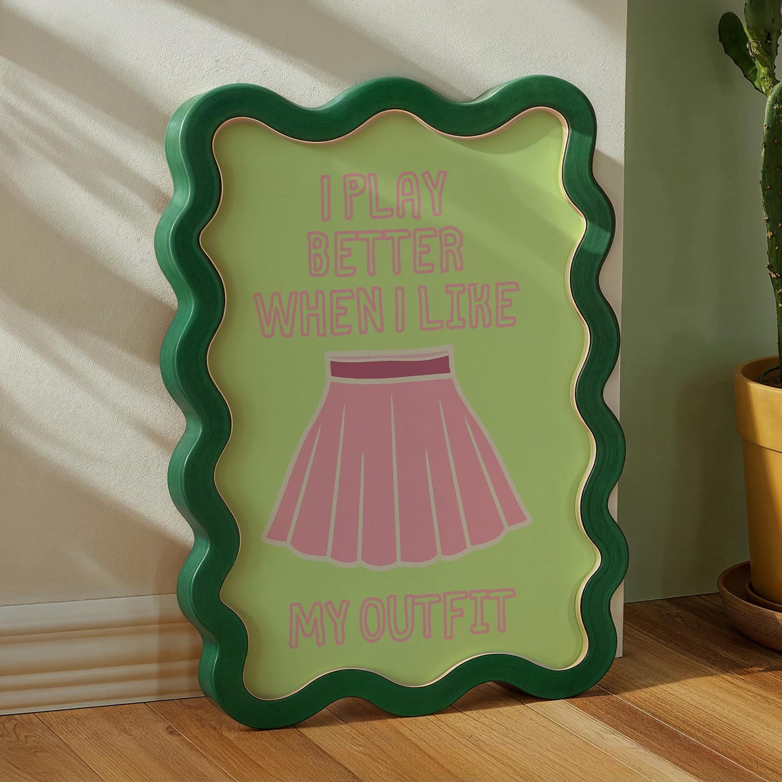 Girly Tennis Print Country Club Aesthetic Wall Art Trendy Tennis Print Retro Sports Poster Tennis Decor Girly Prints - Image 4