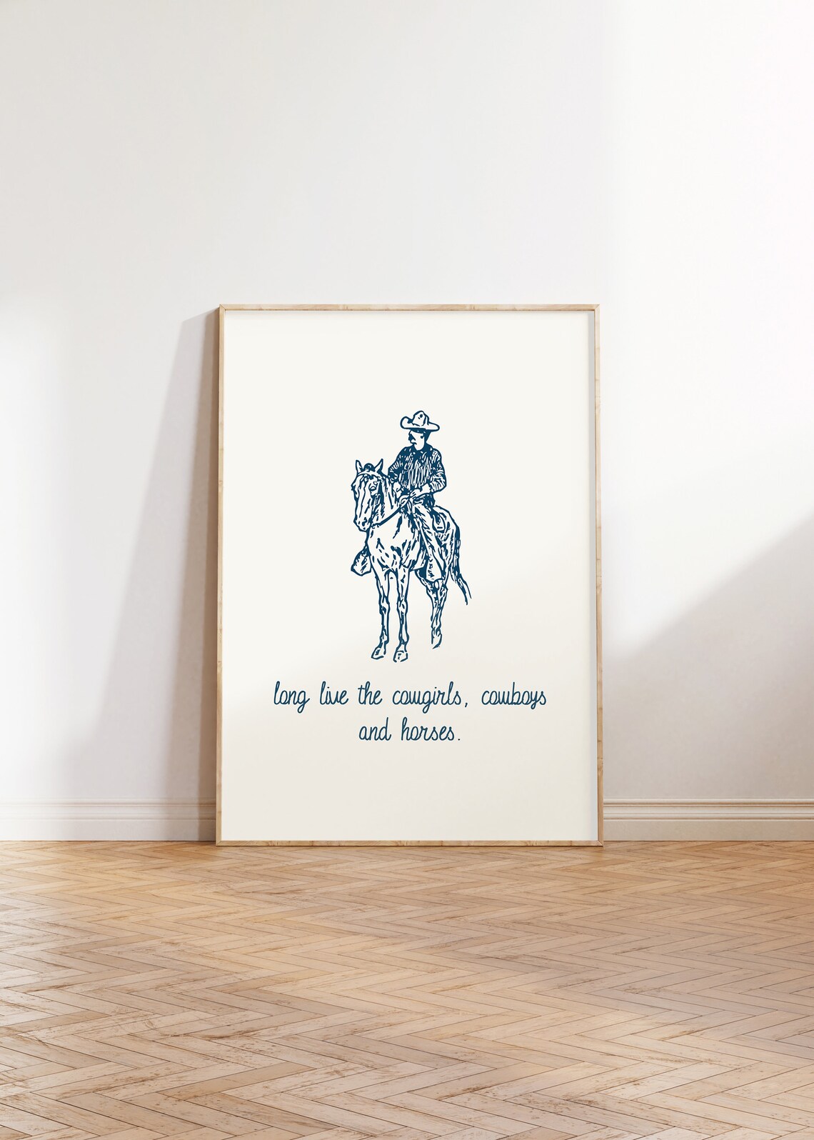 Long Live The Cowgirls Cowboys And Horses Western Ranch Print - Image 5