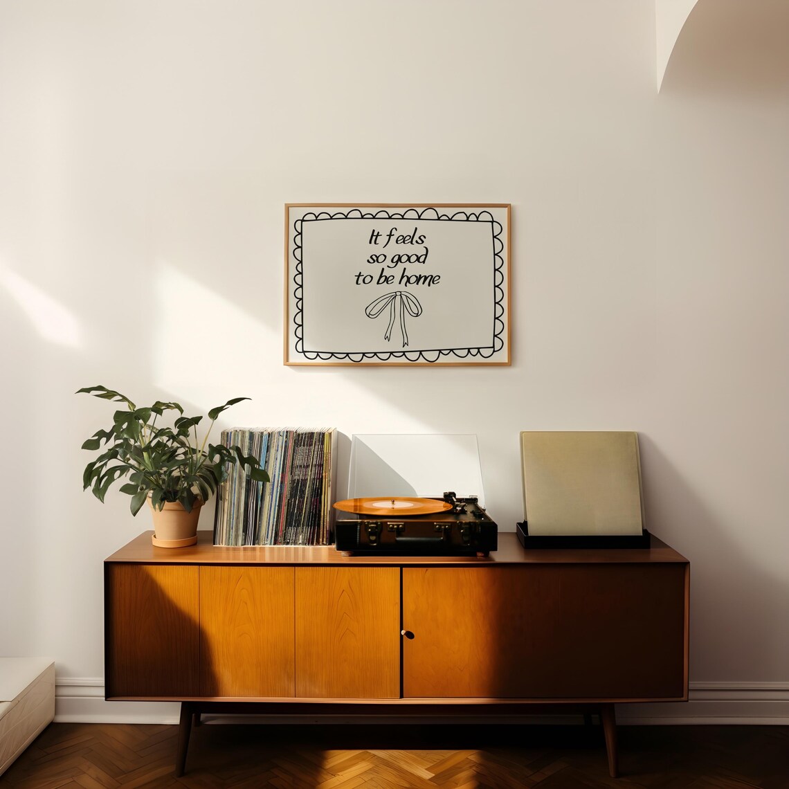 It Feels So Good To Be Home Quote Poster - Image 5