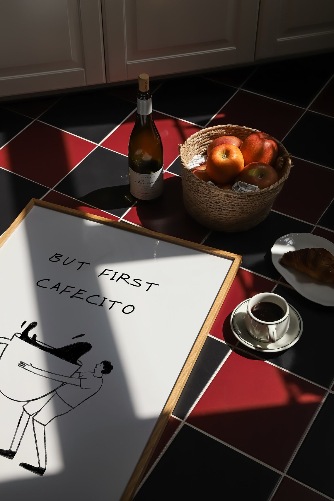 Spanish Coffee Cafecito Poster, Minimalist Kitchen Decor - Image 4