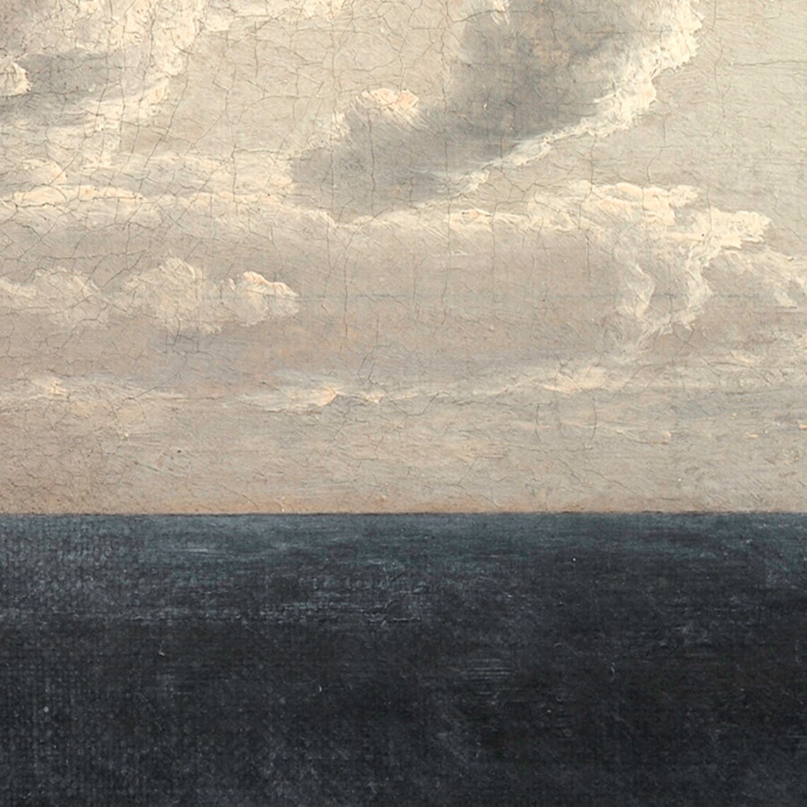 Ocean Horizon Vintage Art Print, Cloud Study - Image 4