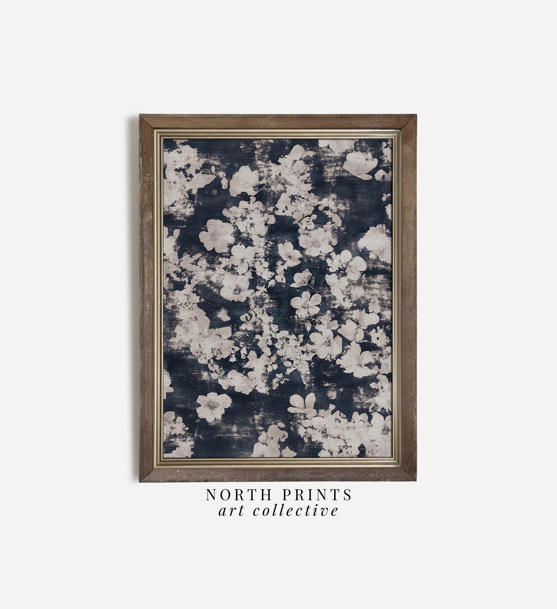 Abstract Botanical Pattern Art Print, Modern Floral - Image 3