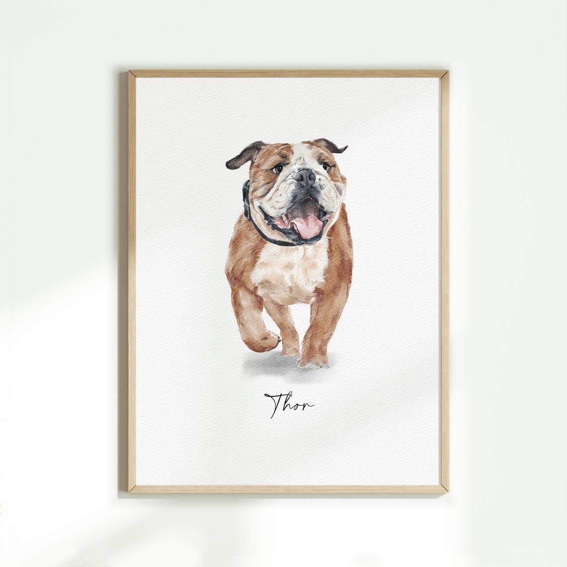 Mini Custom Pet Portrait Watercolor Pet Painting Dog Portrait From Photo Pet Memorial Gift Dog Lover Gift Gift For Dog Owner