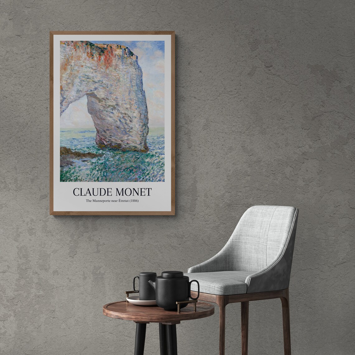 Monet Museum Poster Impressionist Art Artwork Gift Poster Print Wall Art Home Dcor Printable Wall Art - Image 2