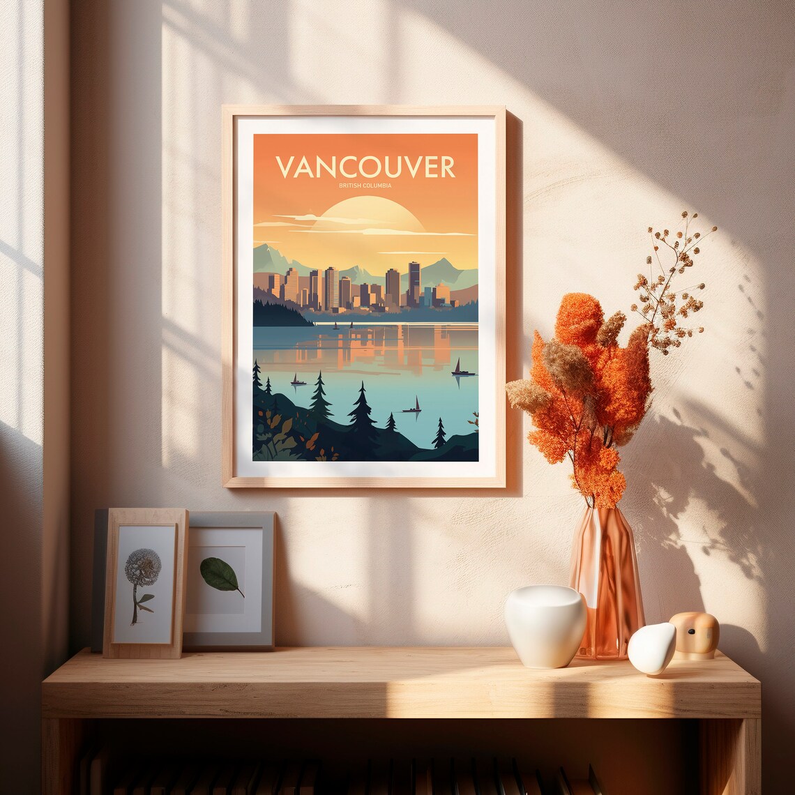 Vancouver Travel Poster, Canada Art Print - Image 2