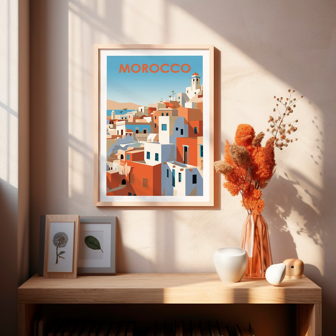 Morocco Travel Poster Art Print, World Culture - Image 2