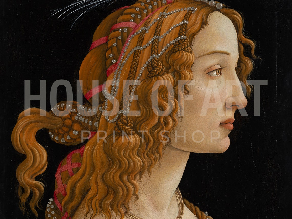 Frame Tv Art 4k Classic Portrait Oil Painting Vintage Beautiful Female Artwork Elegant Woman Antique Nymph Ethereal Gaze - Image 3