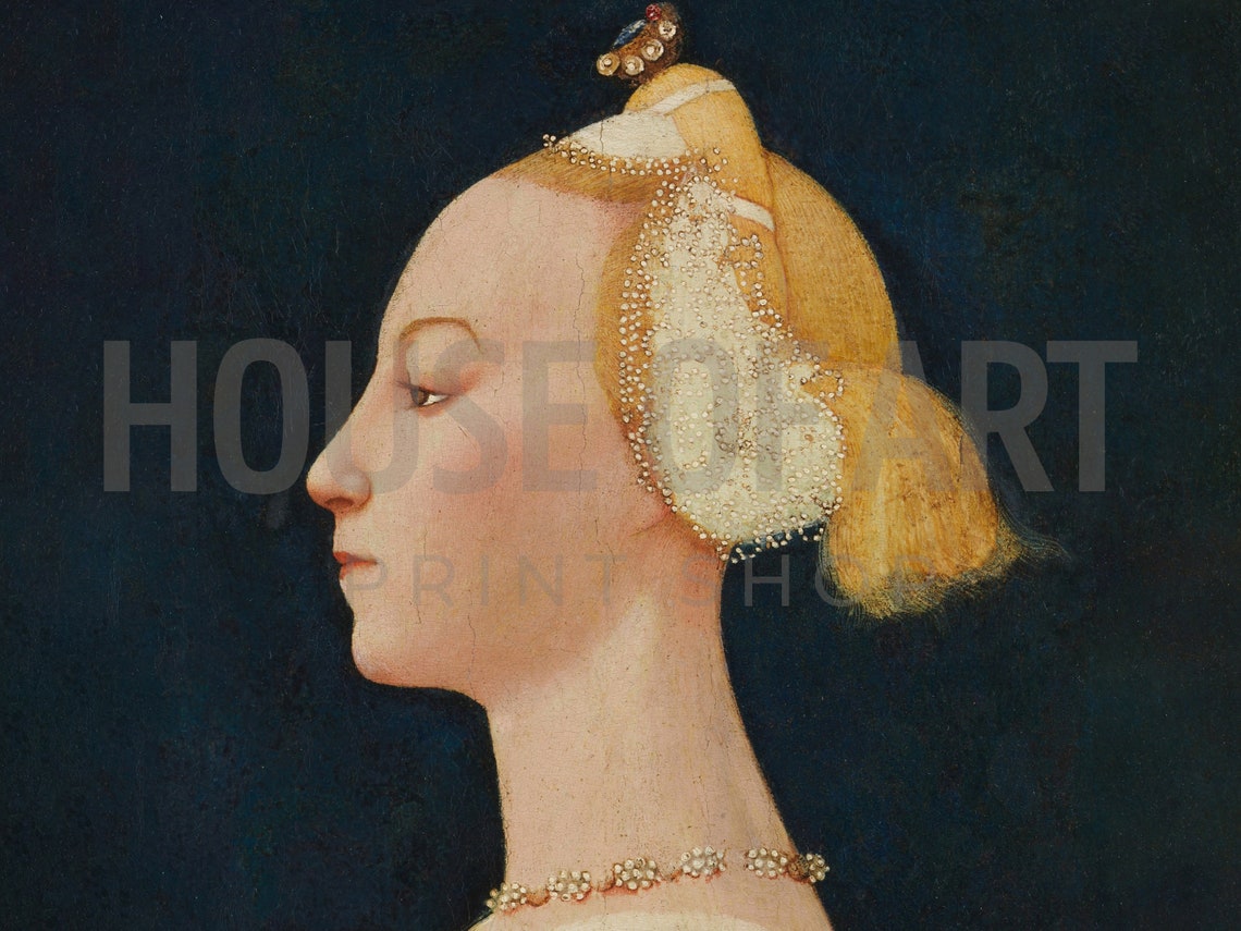 Frame Tv Art 4k Classic Portrait Of A Young Woman Oil Painting Vintage Female Artwork Antique Depiction Beautiful Woman - Image 2