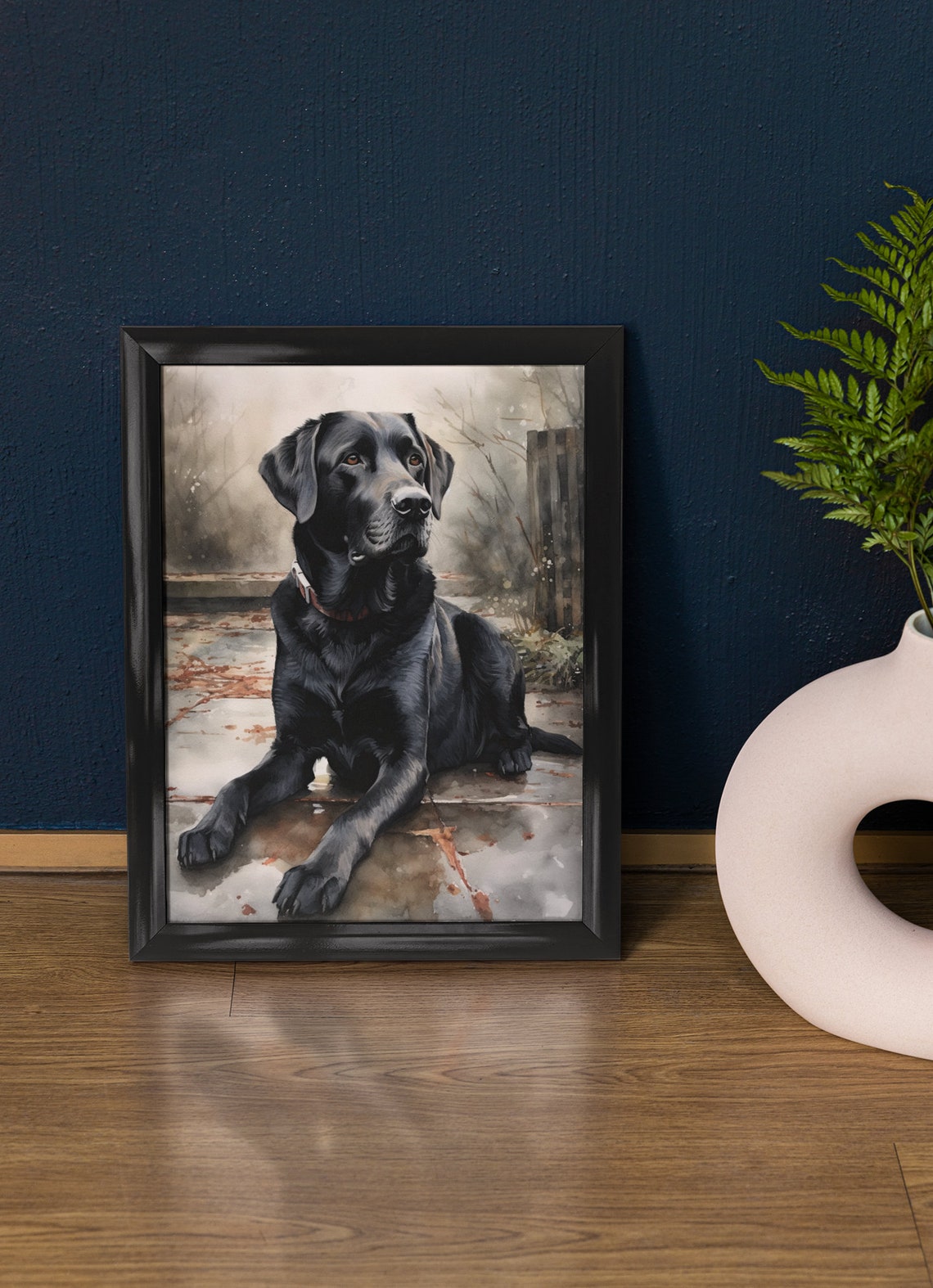 Labrador Retriever Dog Art Print Dog Wall Art Animal Art Print Animal Art Poster Dog Lover Gift Colorful Animal Wall Art Cool Dog Art