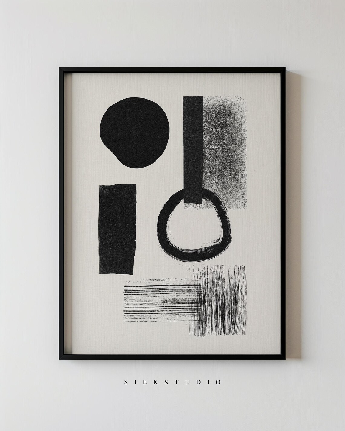 Geometric Abstract Art, Minimalist Wall Art Print