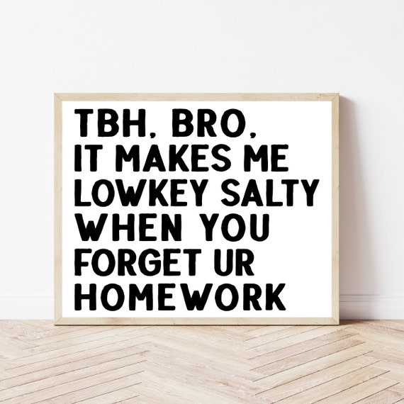 Science Classroom Decor, Funny Teacher Gift Print