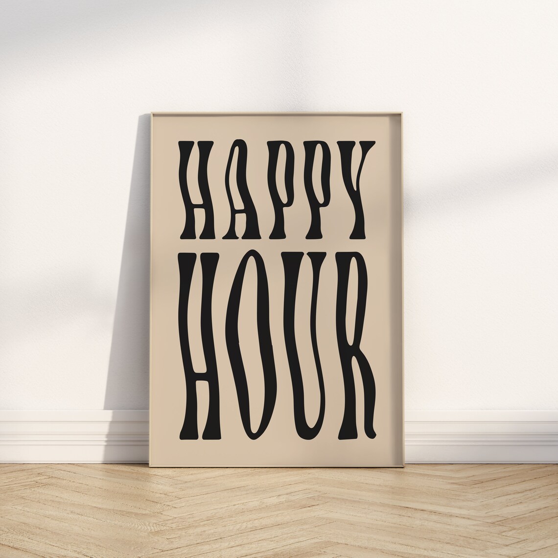 Happy Hour Cocktail Print, Bar Cart Art Print - Image 3