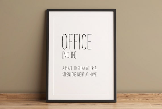 Office Wall Art Office Printables Funny Definition Art Prints For Office Funny Quotes Prints Office Decor Office Quotes Funny Quotes