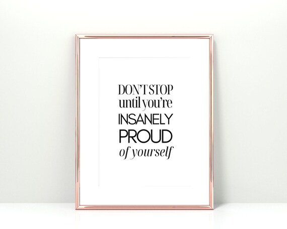 Motivation Poster Print, Entrepreneur Daily Reminder