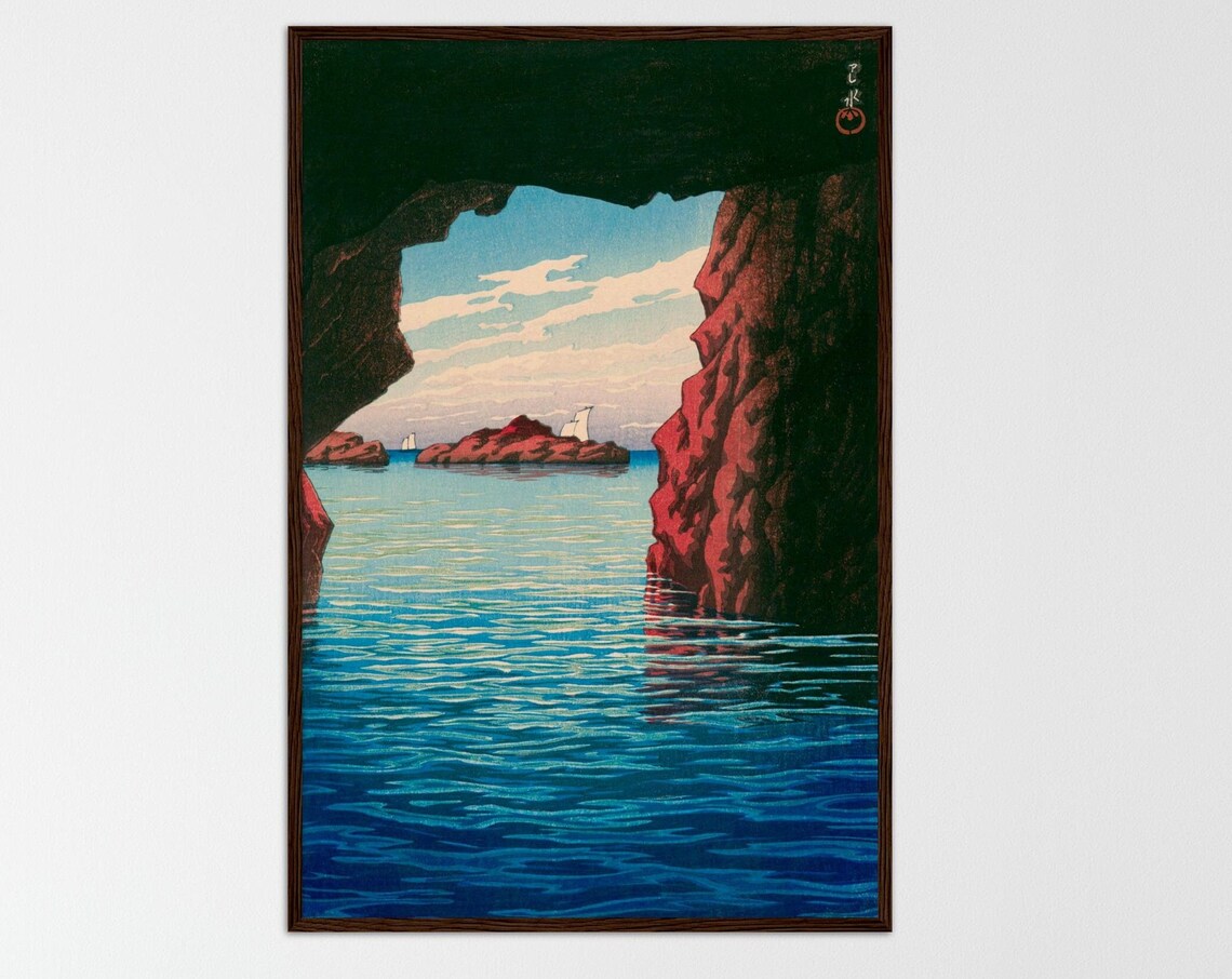 Kawase Artwork, Ukiyo-E Japanese Art Poster