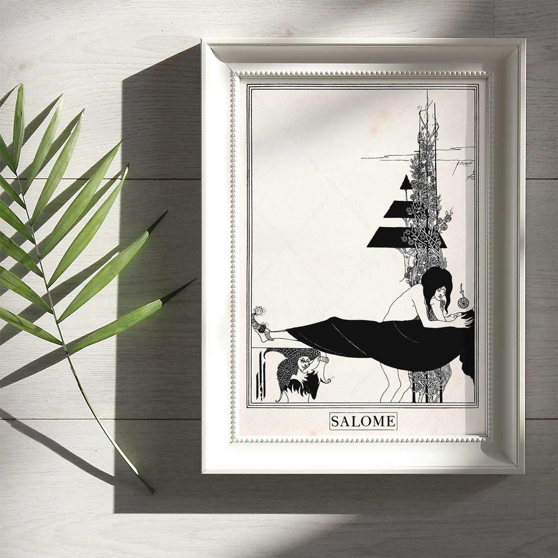 Aubrey Beardsley Salome A Platonic Lament Oscar Wilde Art Print - Image 2