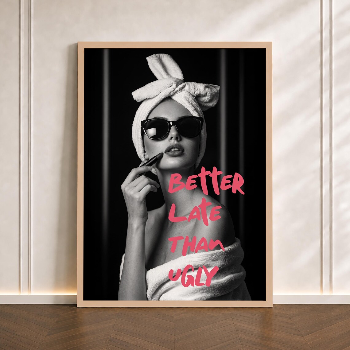 Better Late Than Ugly, Trendy Magazine Wall Art