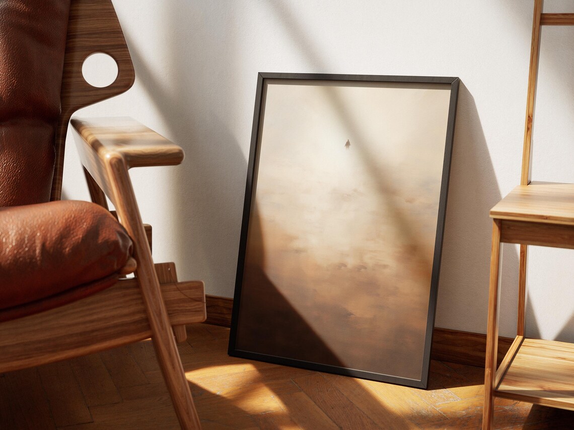Jesus Christ Ascension Modern Christian Art Print - Image 2