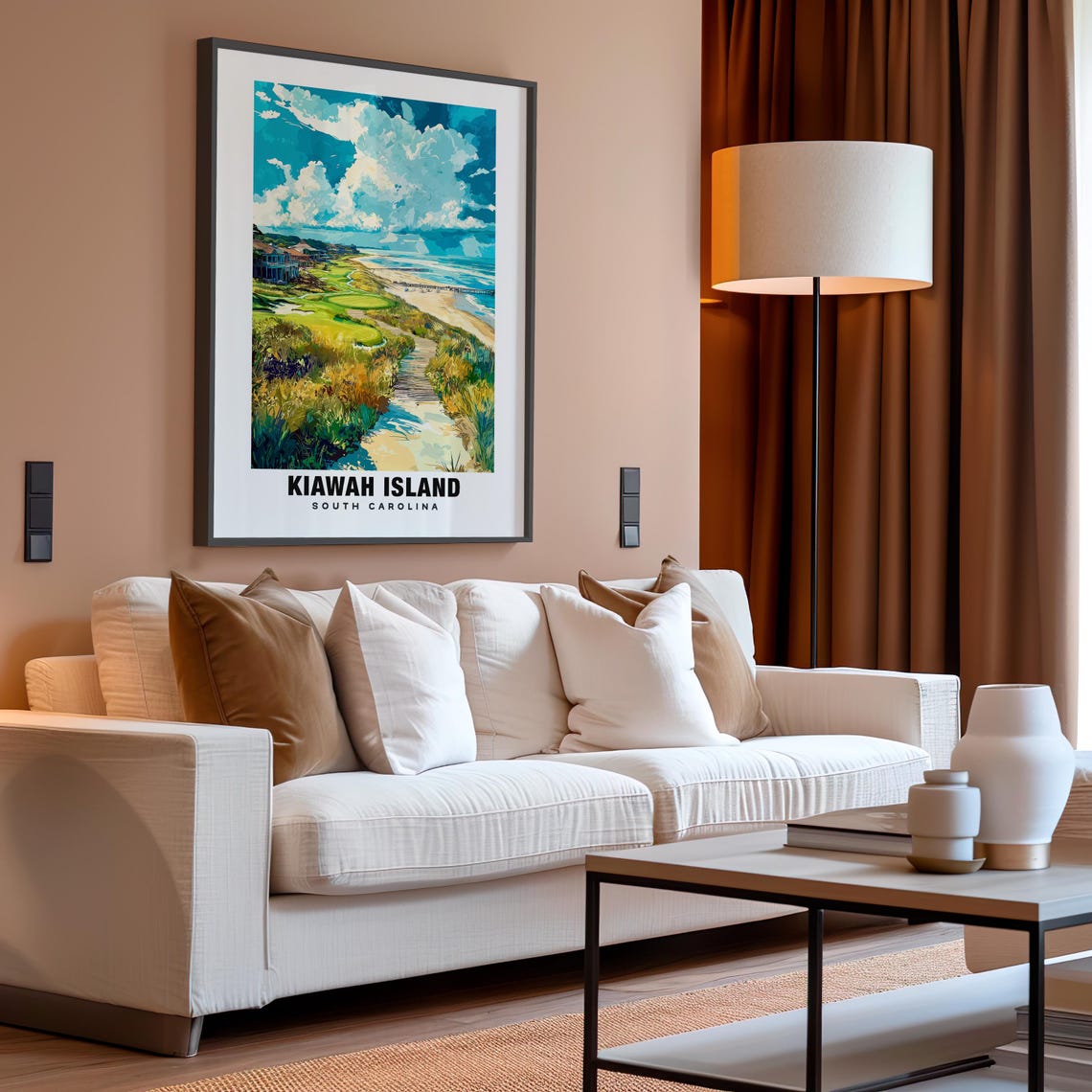 Kiawah Island Print South Carolina Poster Kiawah Island Views Kiawah Island Landmarks Kiawah Island City South Carolina Charm Kiawah - Image 4