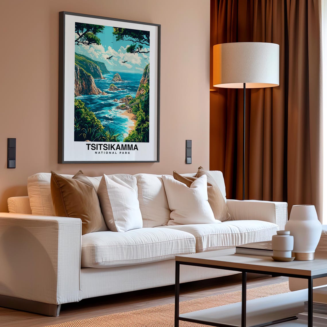 Tsitsikamma National Park Travel Print Wall Art Garden Route South Africa City Print Tsitsikamma National Park Travel Gift Travel Gift - Image 4