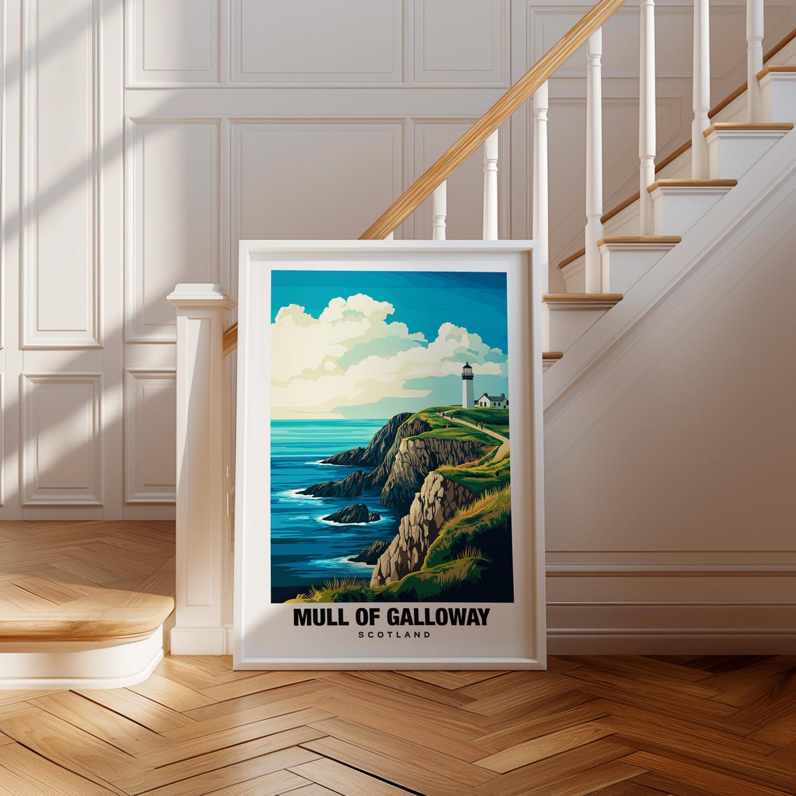 Mull Of Galloway Print Scotland Poster Mull Of Galloway Views Mull Of Galloway Lighthouse Scotland Charm Mull Of Galloway Beauty