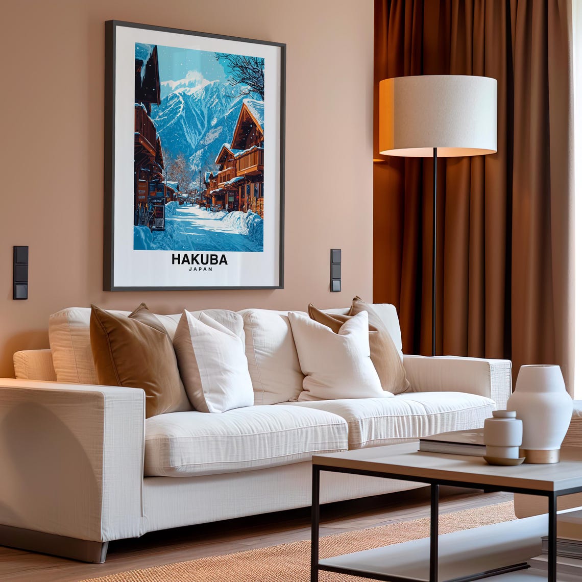 Hakuba Japan Travel Print Wall Art Hakuba Japan City Print Hakuba Japan Travel Gift Hakuba Japan Poster Wall Art - Image 4