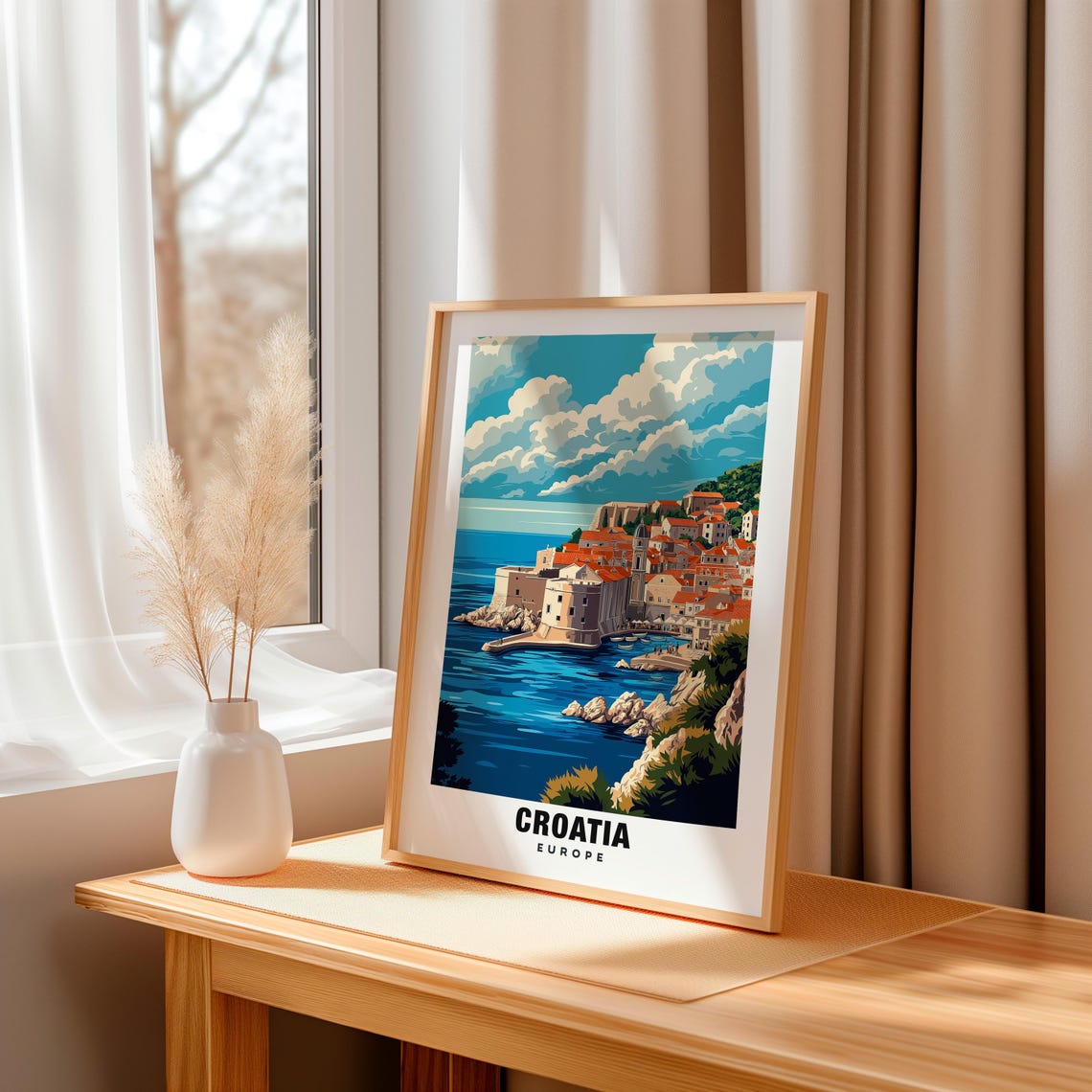 Croatia Print Croatia Poster Croatia Views Croatia Beaches Croatia Islands Croatia Charm Croatia Beauty Croatia Heritage Croatia Art - Image 3