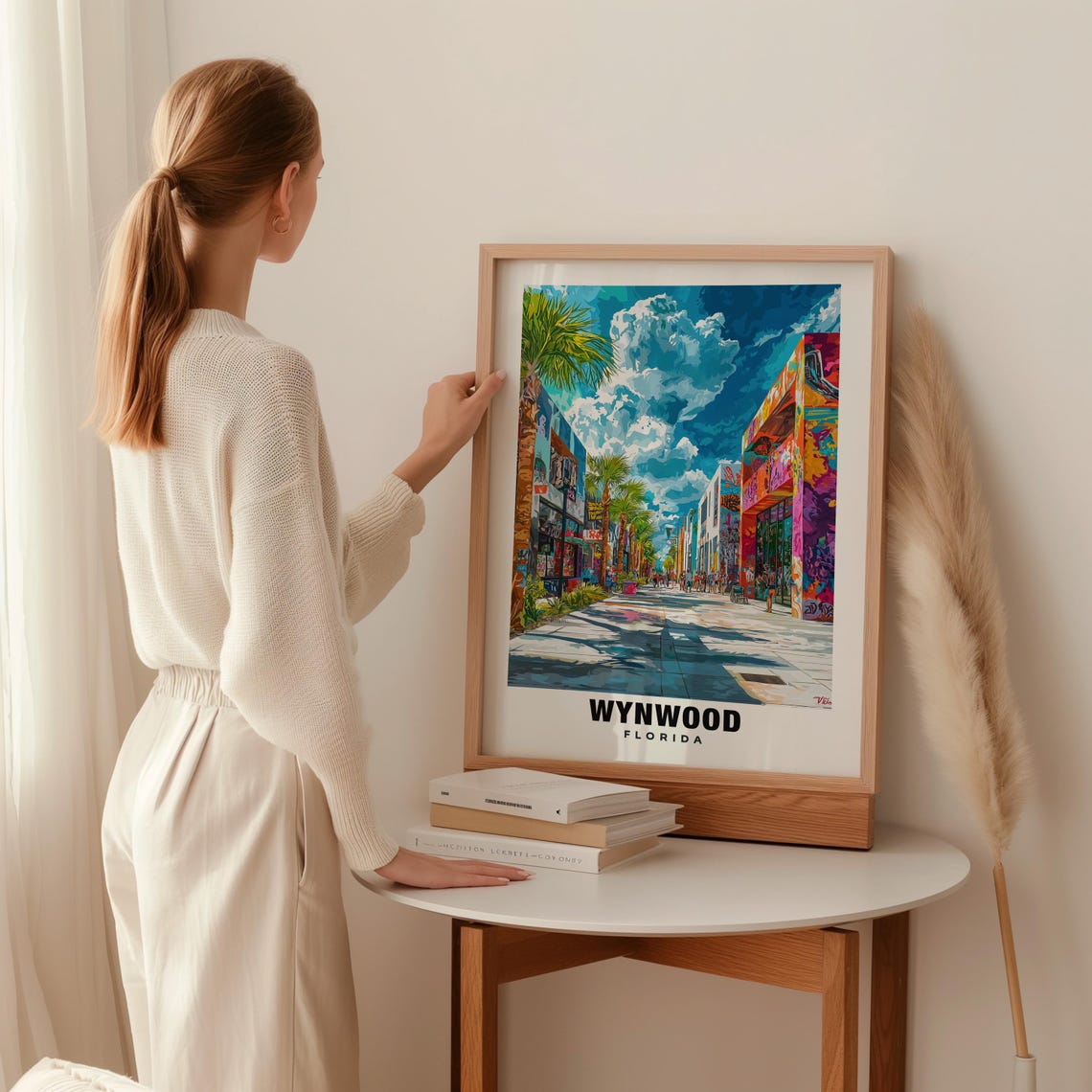 Wynwood Print Florida Poster Wynwood Views Wynwood Art Florida Charm Wynwood Beauty Cultural Heritage Art District Street Murals - Image 2
