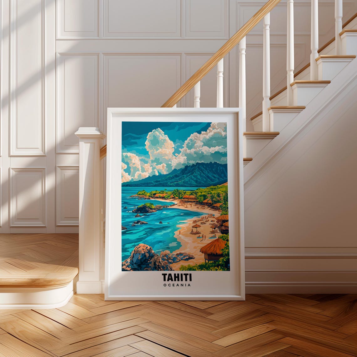 Tahiti Print French Polynesia Poster Tahiti Views Tahiti Beaches Tahiti Island Tropical Charm Tahiti Beauty Tahiti Heritage Tahiti
