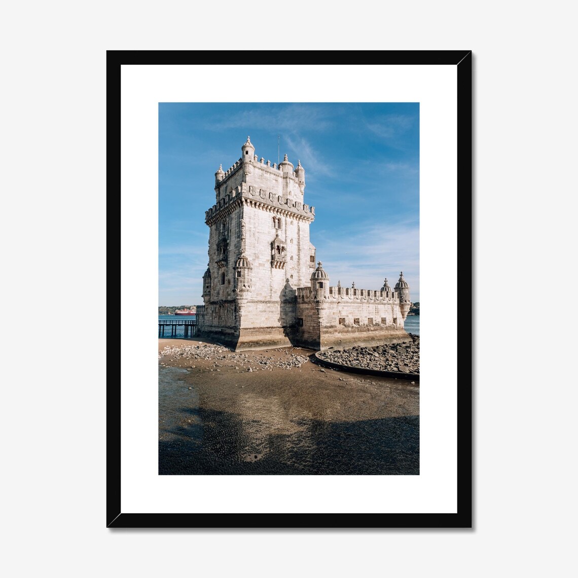 Belem Tower Lisbon Portugal Travel Poster