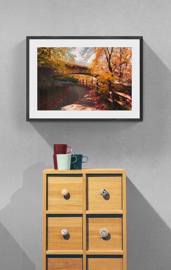 University Of Western Ontario Fall Print, Autumn Art Print