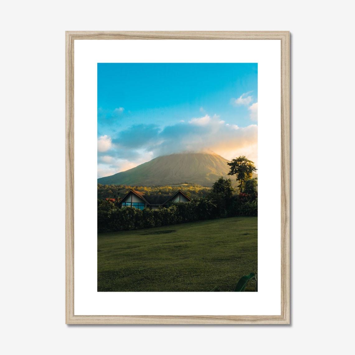 Arenal Volcano, Costa Rica Photography Art Print