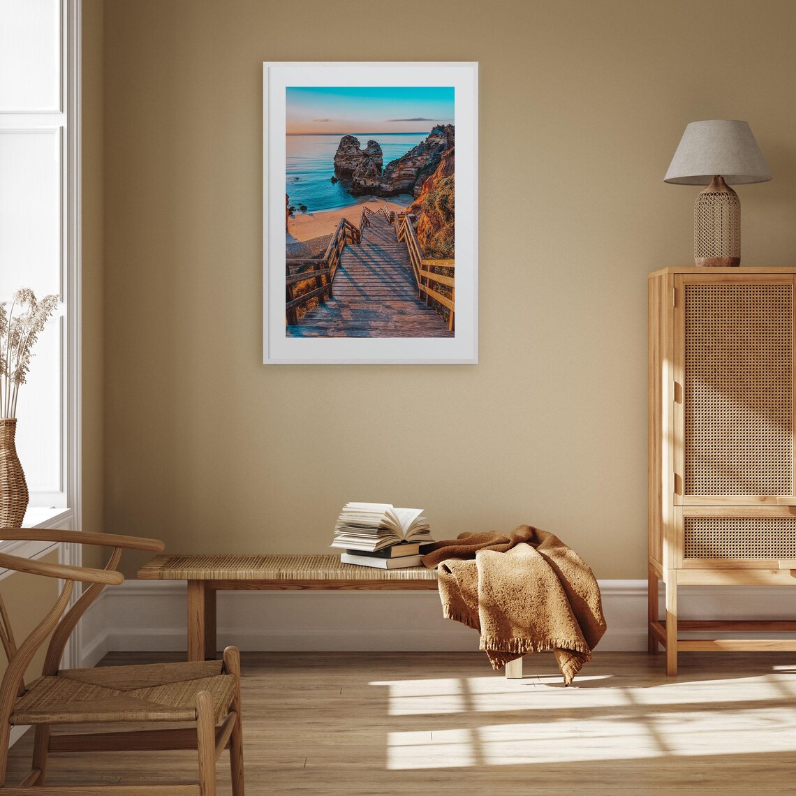 Algarve Travel Poster, Street Map Wall Art - Image 2
