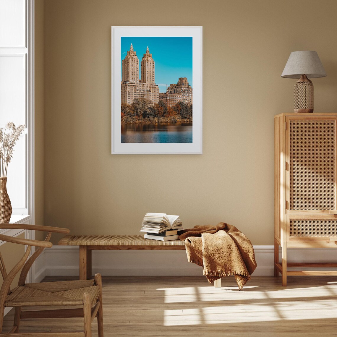 Upper West Side New York San Remo Towers Reservoir View Photo Poster - Image 2