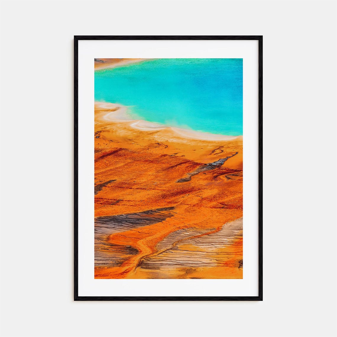 Yellowstone National Park Colorful Poster Print No 2 Yellowstone National Park Photo Art Decor Travel Print Street Map Poster City Map