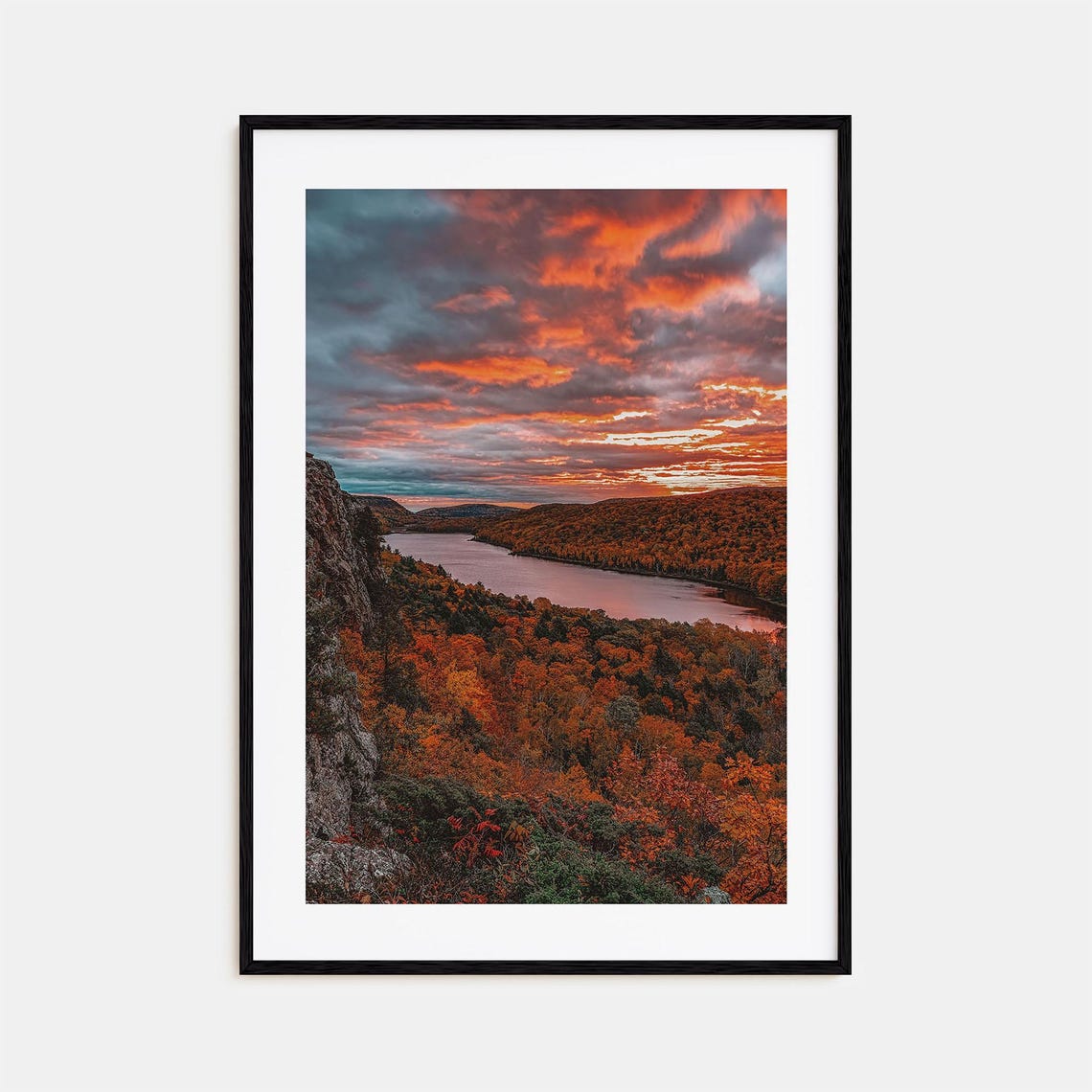 Michigan Colorful Poster Print No 1 Michigan Photo Art Michigan Wall Decor Michigan Travel Print Michigan Street Map Poster City Map