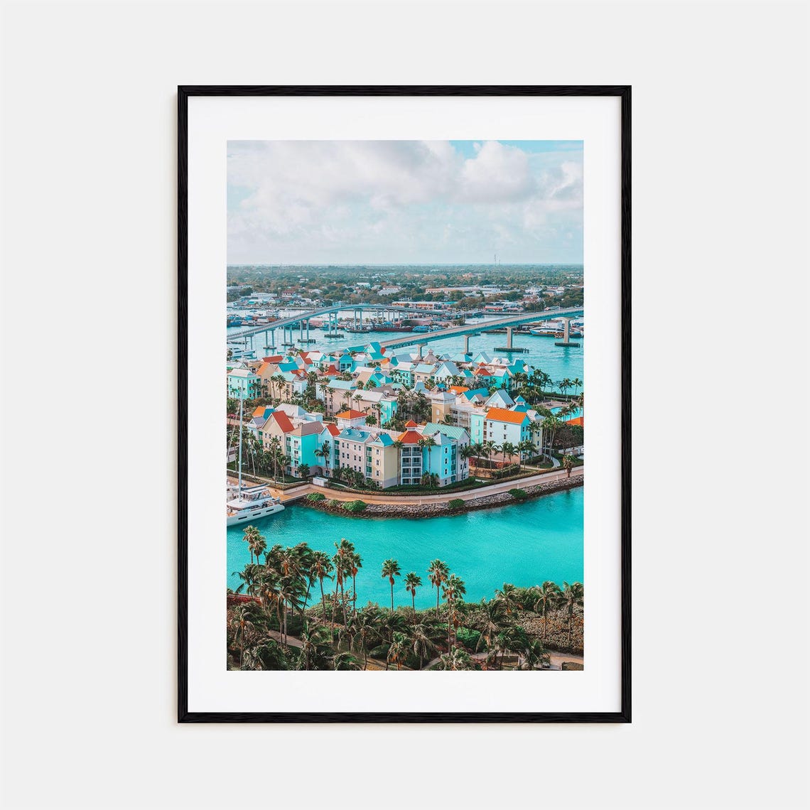 Nassau Colorful Poster Print Nassau Photo Wall Art Nassau Wall Decor Nassau Travel Print Nassau Street Map Poster City Map