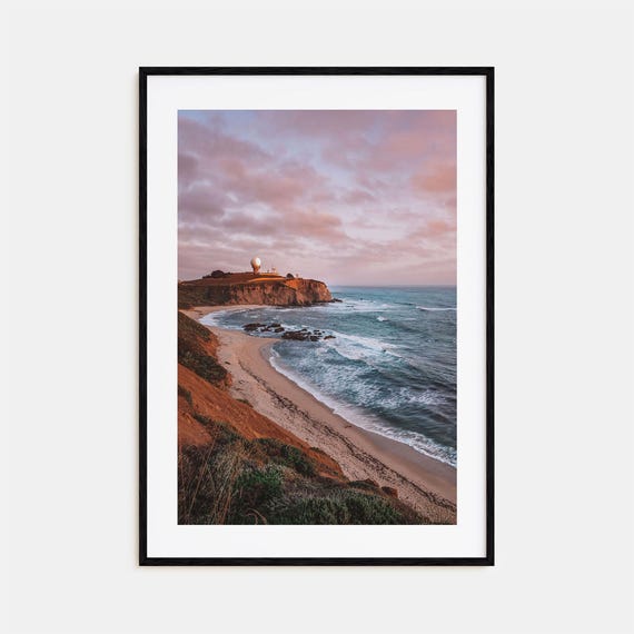 Half Moon Bay Colorful Poster Print Half Moon Bay Photo Art Half Moon Bay Decor Travel Print Half Moon Bay Street Map Poster City Map