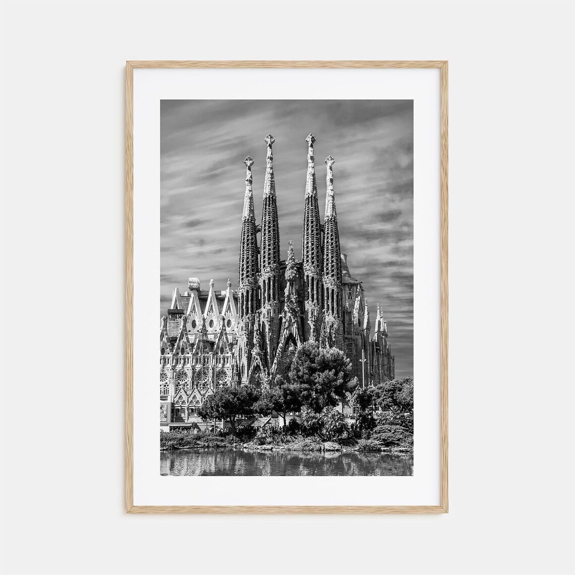 Barcelona Photo Poster Print No 2 Barcelona Black And White Art Barcelona Photography Barcelona Travel Barcelona Map Poster