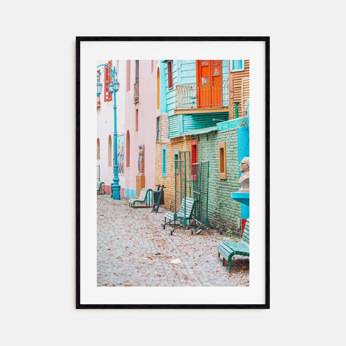 Buenos Aires Colorful Poster Print No 2 Buenos Aires Photo Art Buenos Aires Decor Buenos Aires Travel Print Street Map Poster City Map