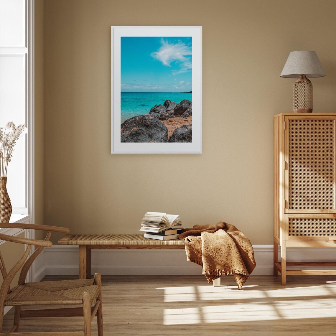 Haleiwa Travel Poster, City Map Wall Art Print - Image 3