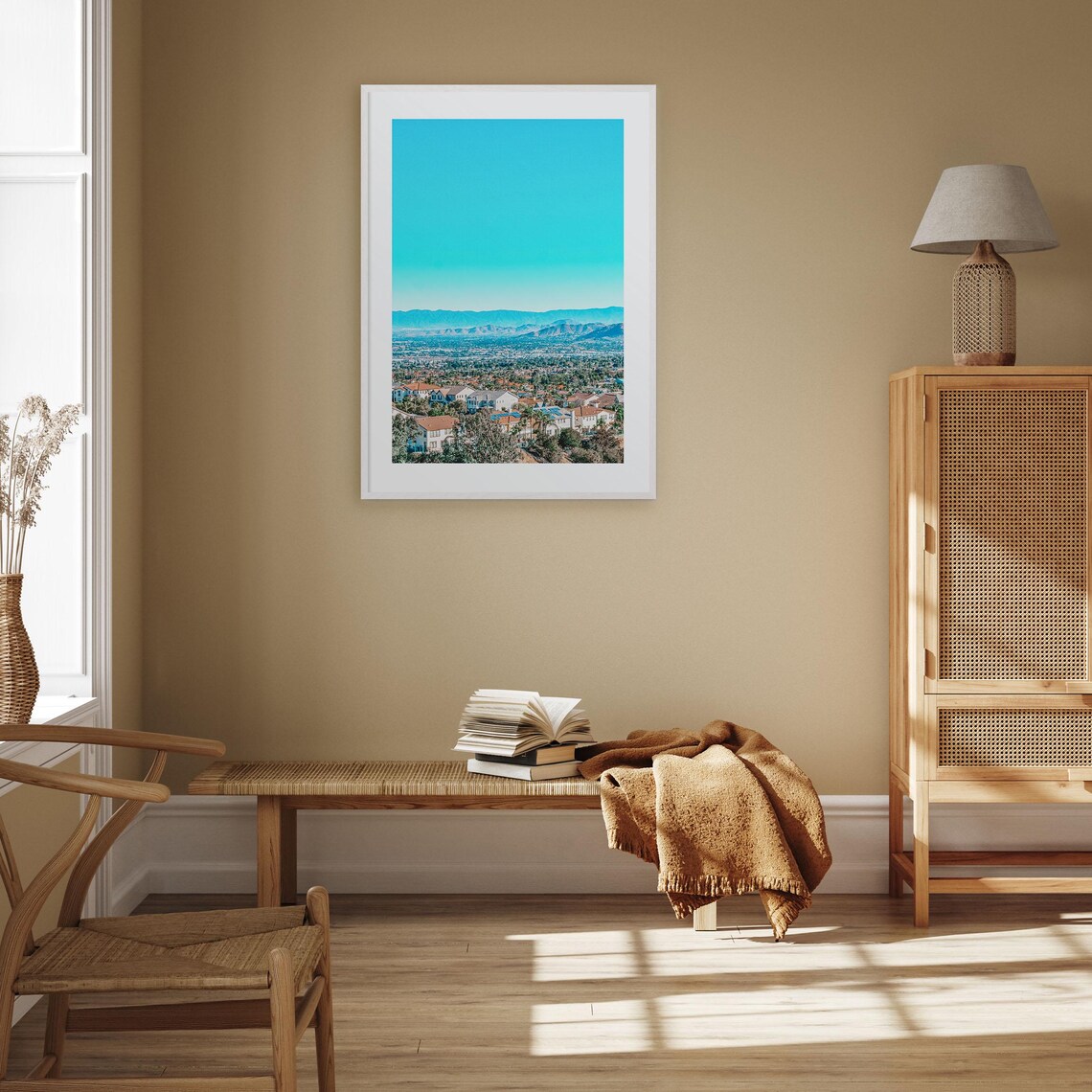 East Los Angeles Travel Poster, City Map Art Print - Image 2