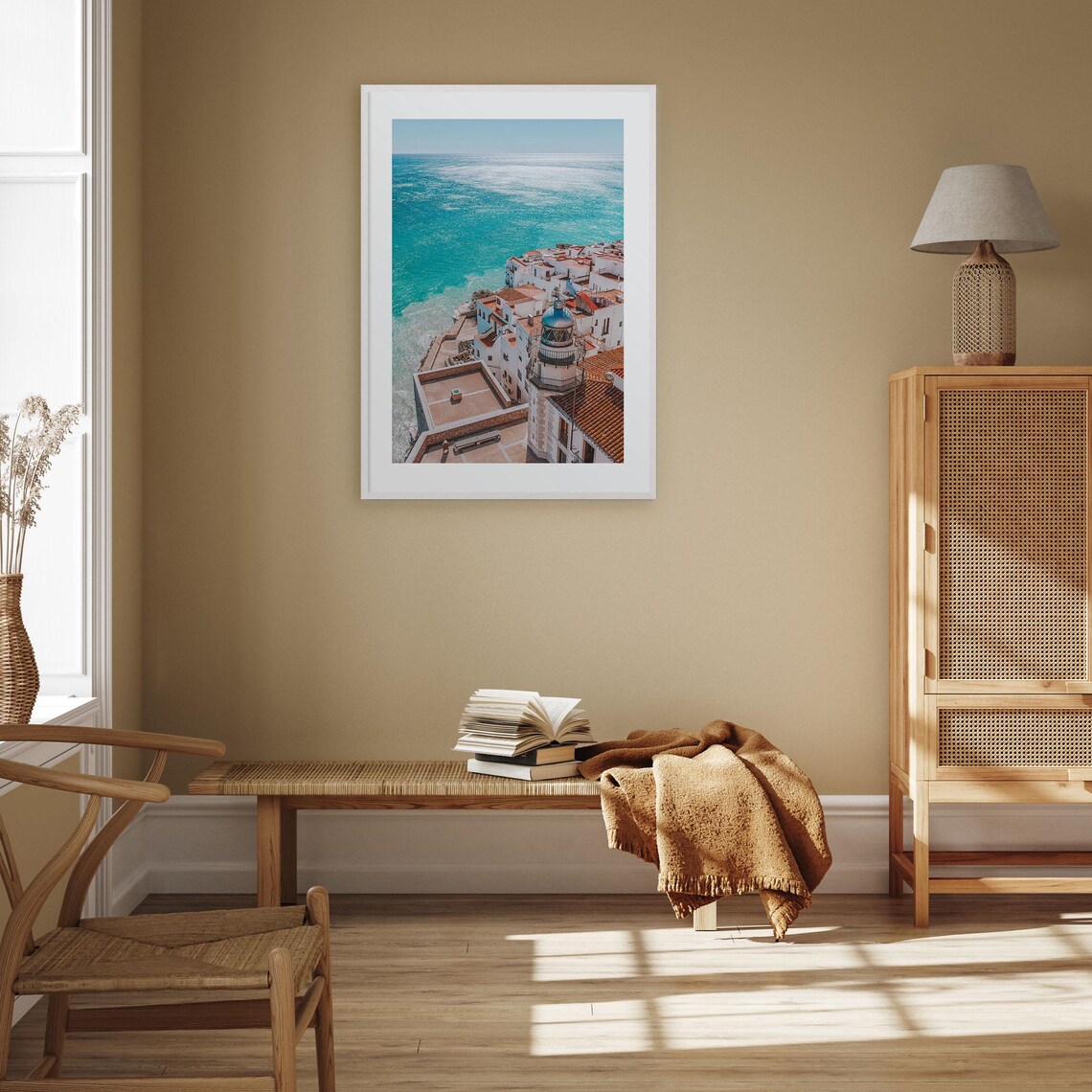 Spain Colorful Travel Poster, City Map Wall Art - Image 3