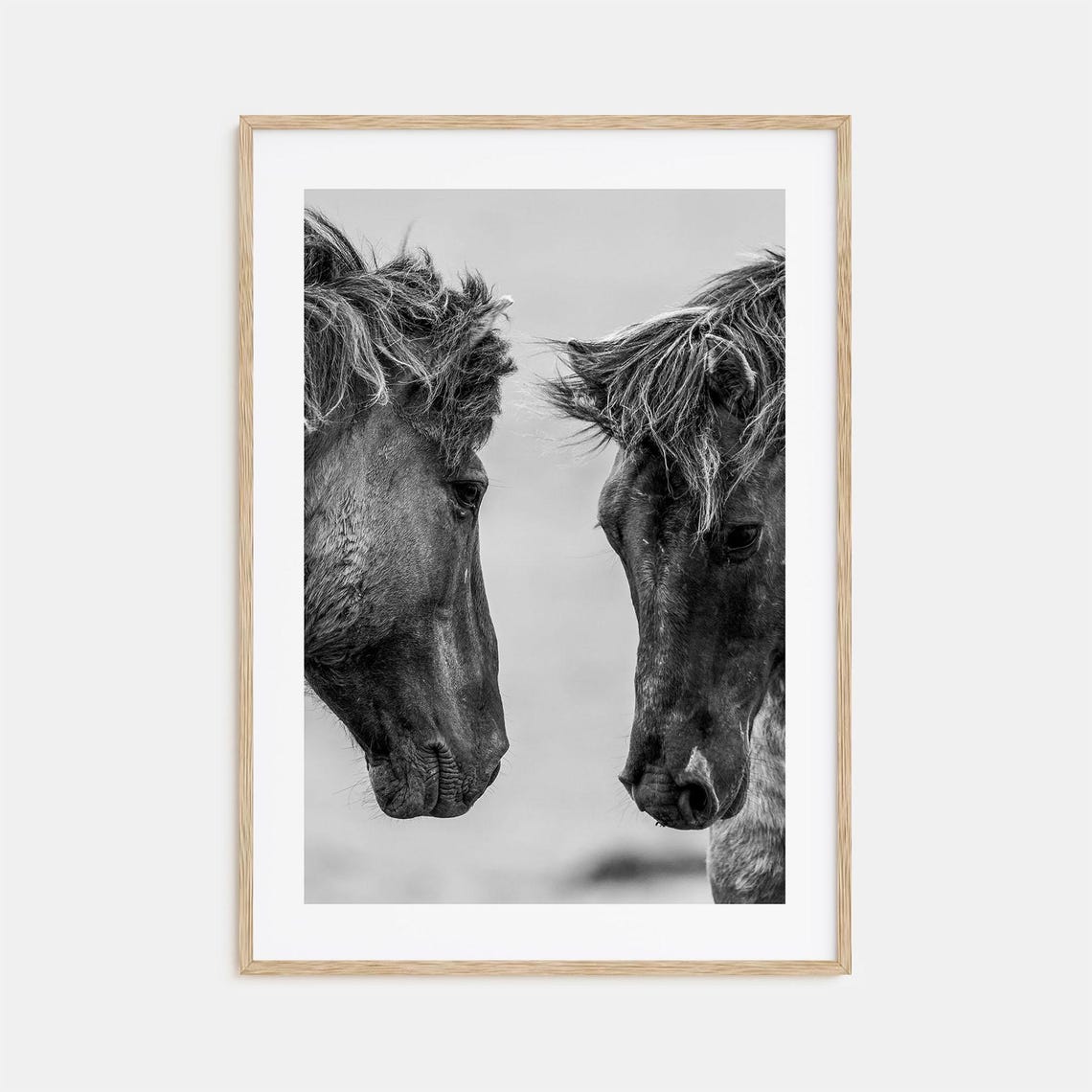 Horse Photo Poster Print No 3 Horse Black And White Wall Art Horse Wall Photography Horse Travel Horse Map Poster