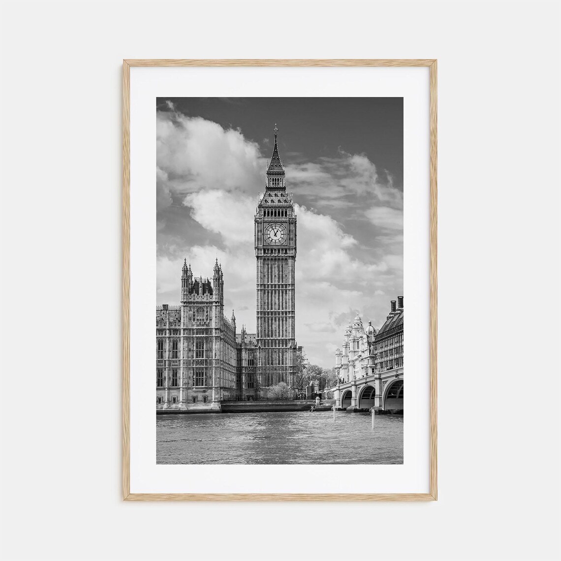 London Black And White Travel Poster, Photo Print