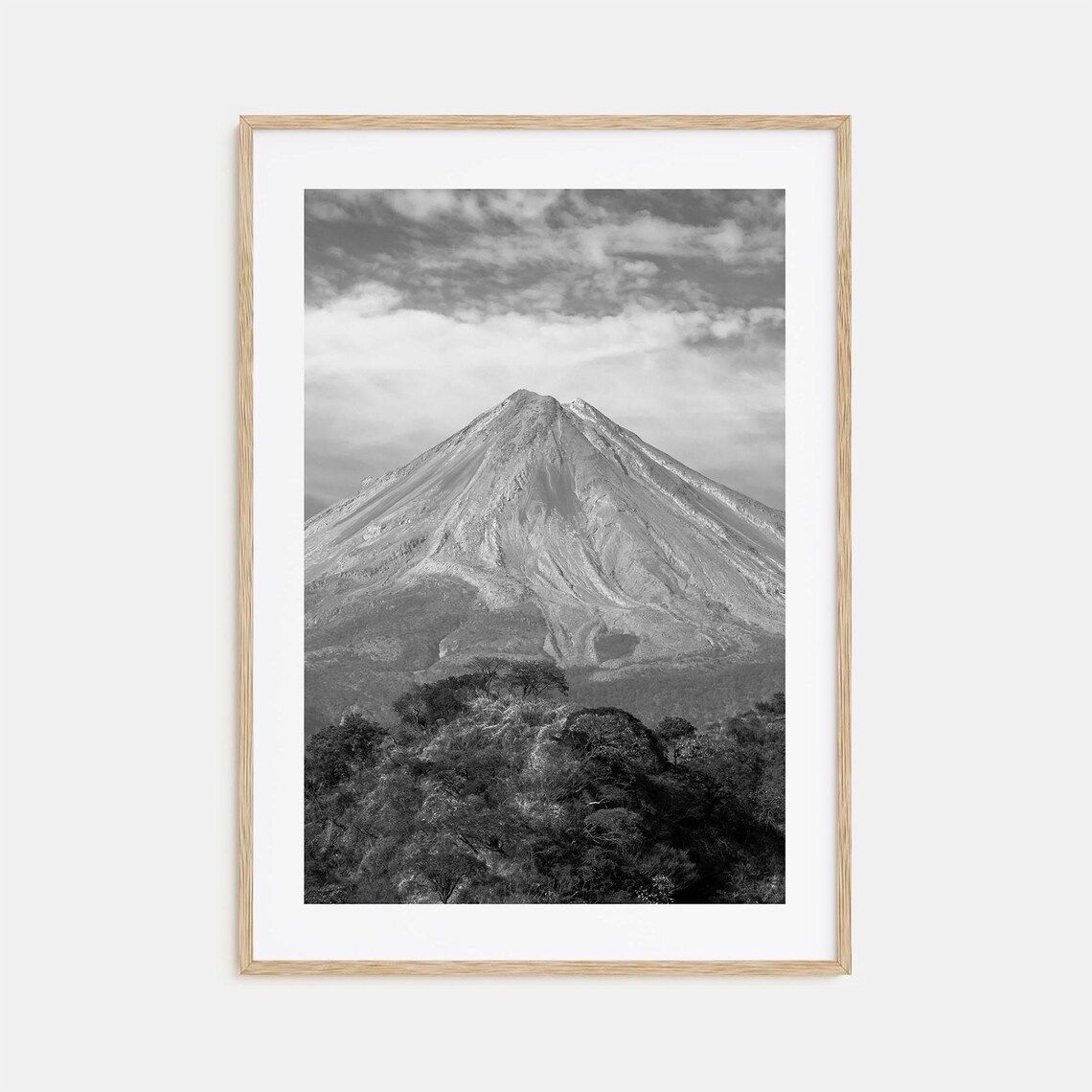 Colima Black and White Travel Poster, Map Art Print